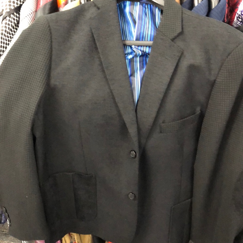 Blu Martini Black Sport Jacket